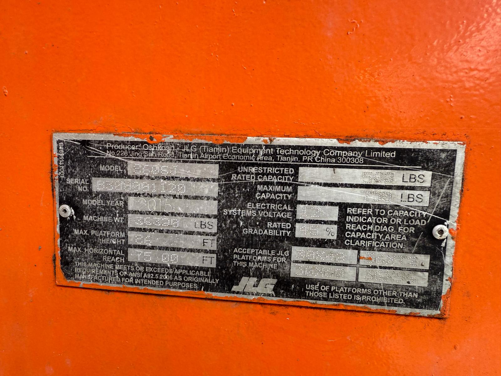 Sold - Telescopic Boom Lift - View 2